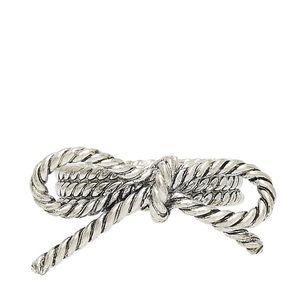 Marc Jacobs Rope Bow Ring - Size 7